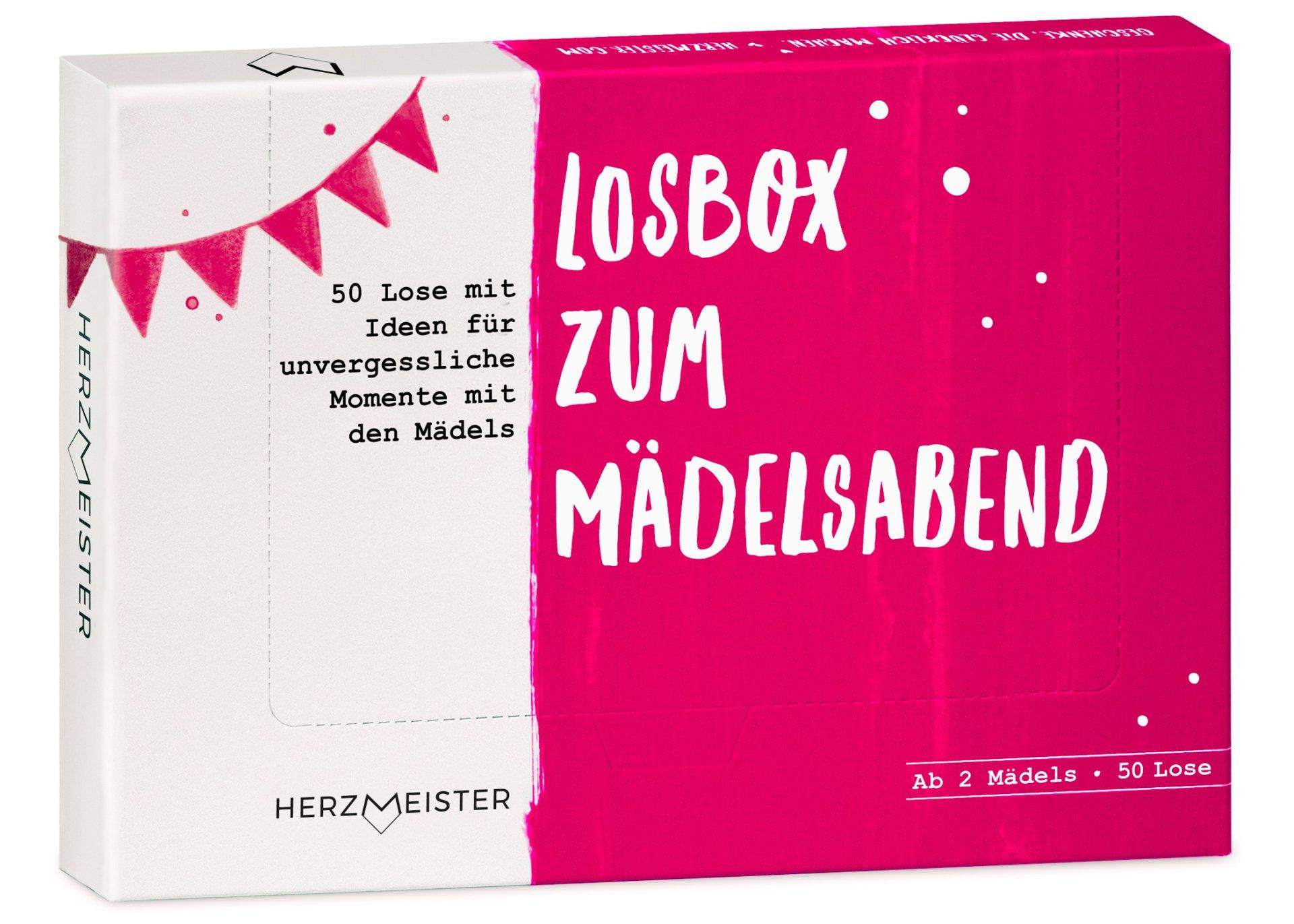 losbox zum mädelsabend herzmeister
