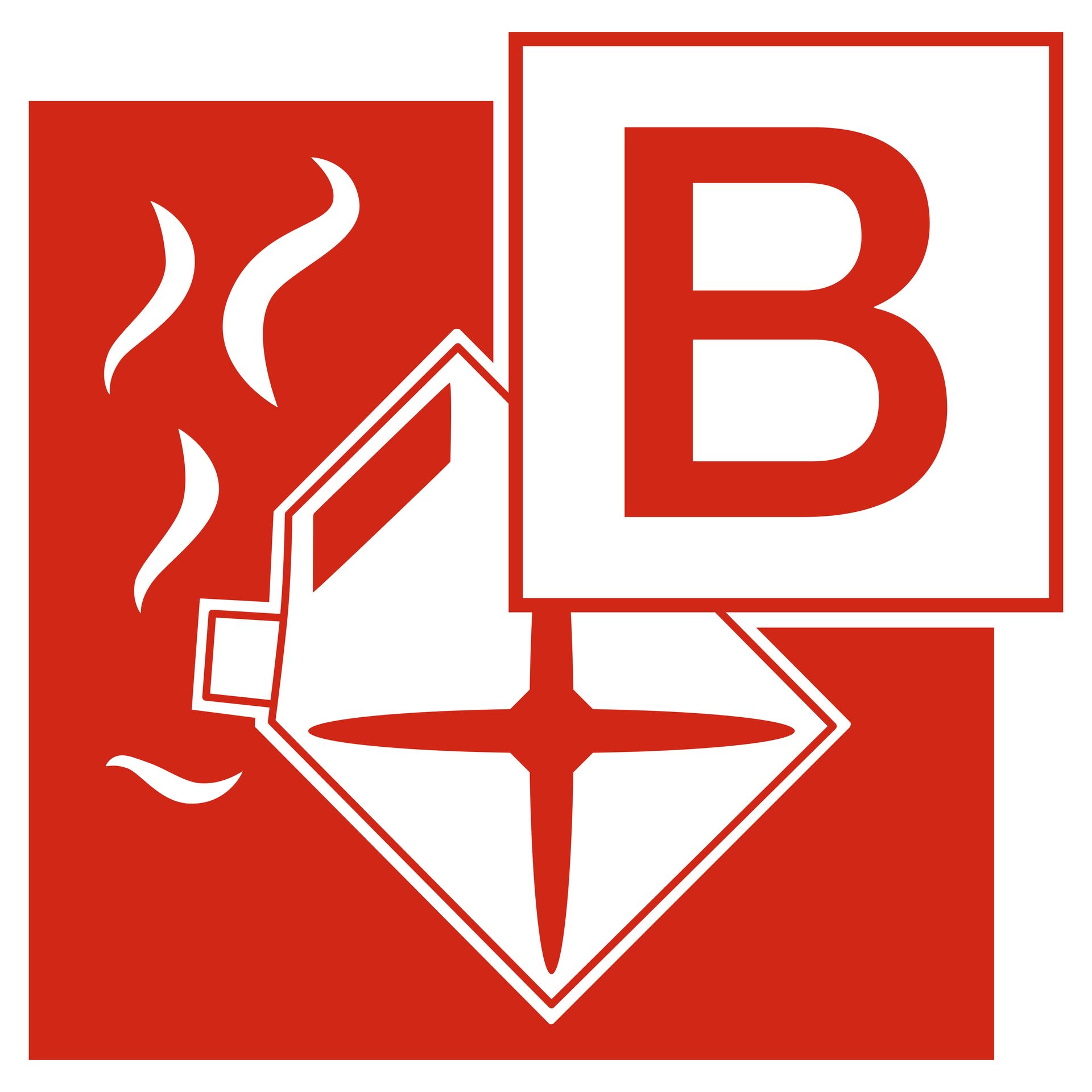 Brandklasse B Brandklasse B – Brände flüssiger Stoffe wie Öle, Benzin und Lacke