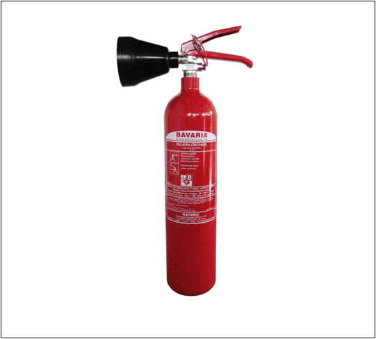 Bavaria CO₂-Löscher – rückstandsfreier Feuerlöscher für Serverräume