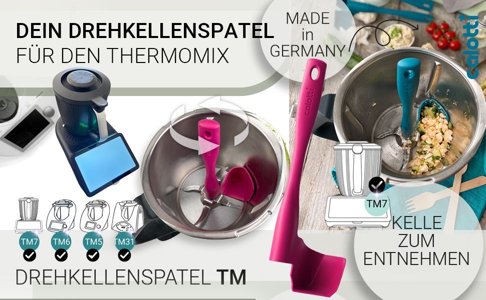 Thermomix, Drehkellenspatel, tm7, tm6, tm5, tm31