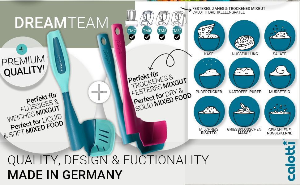 Thermomix, Drehkellenspatel, tm7, tm6, tm5, tm31