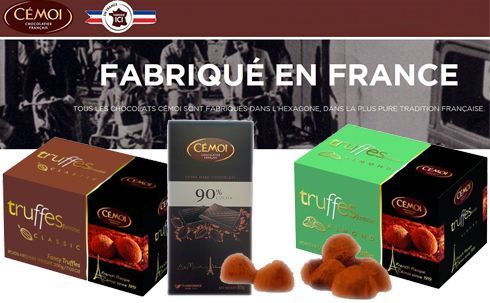 Cémoi Schoklade & Truffes Frankreich