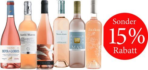 Rosé Probe-Weinpaket 2025 | 15% sparen | 6 Flaschen