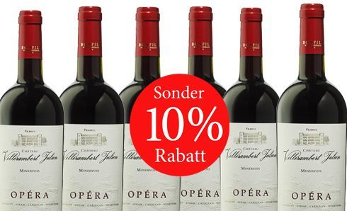 Chateau Villerambert 2022 Julien Opera AOC Minervois Rotwein Chateau Villerambert 2022 Julien Opera AOC Minervois Rotwein kaufen