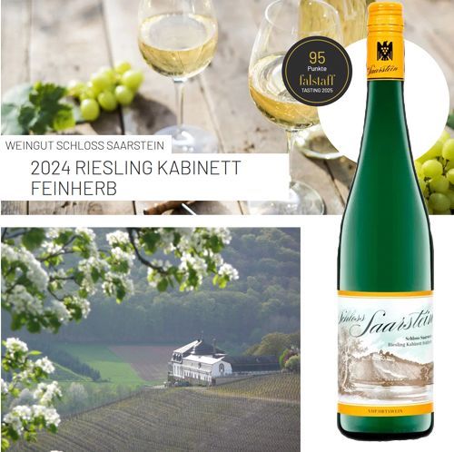 2024 Schloss Saarstein Riesling Kabinett feinherb 2024 Schloss Saarstein Riesling Kabinett feinherb