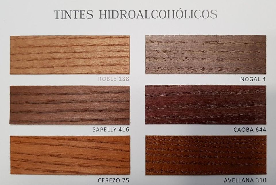 Carta de colores Tintes Hidroalcholicos Carta de colores Tintes Hidroalcholicos