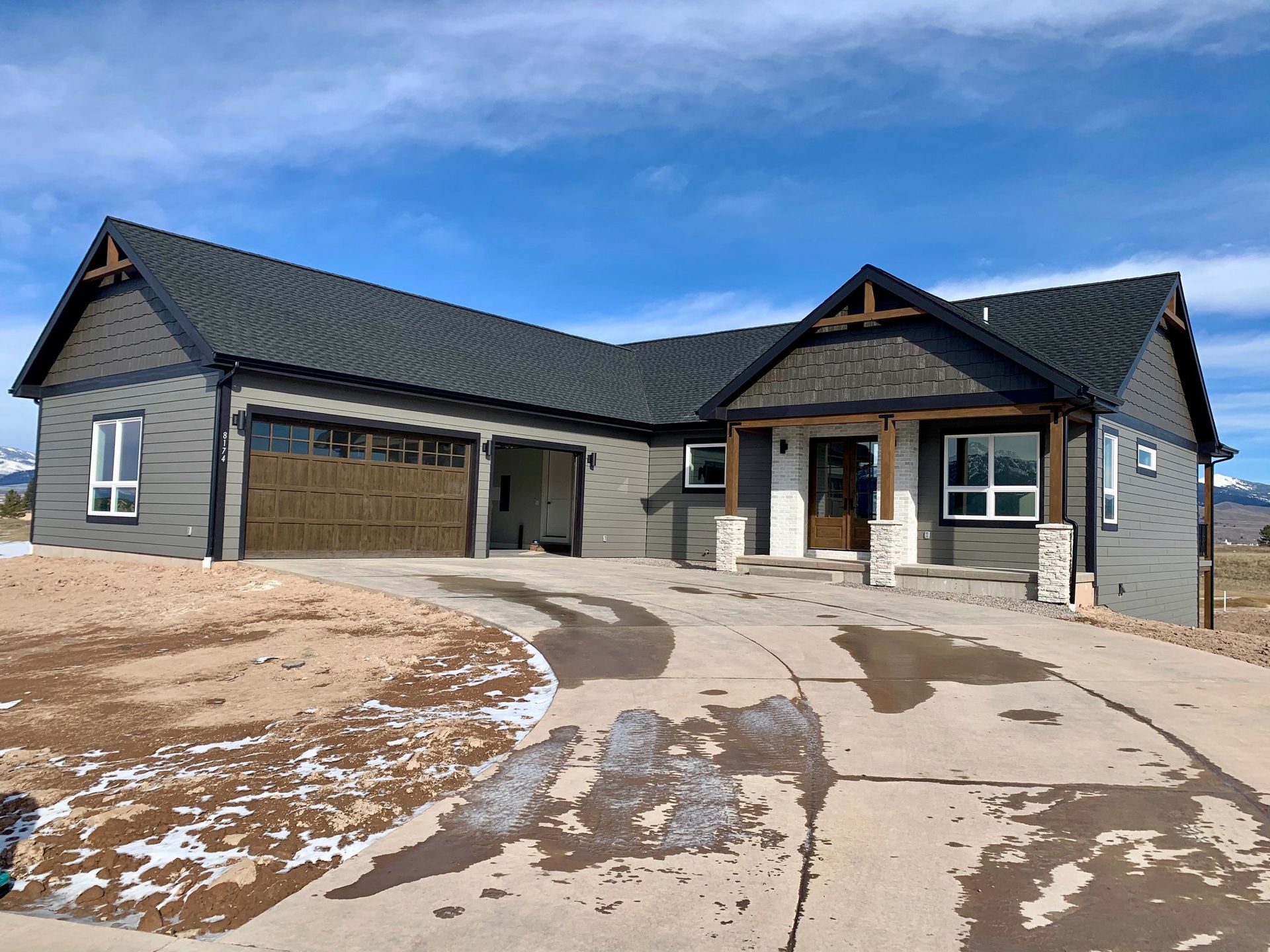 Custom Home - Meridian Construction Company, Kalispell, Missoula MT Asphalt shingles