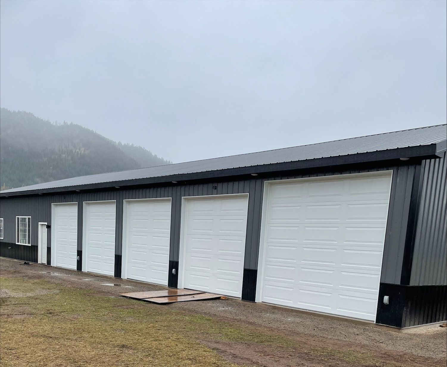 Meridian Construction Company, Montana, Wood-Framed Commercial, Warehouse,  Steel Siding, Steel Roofing