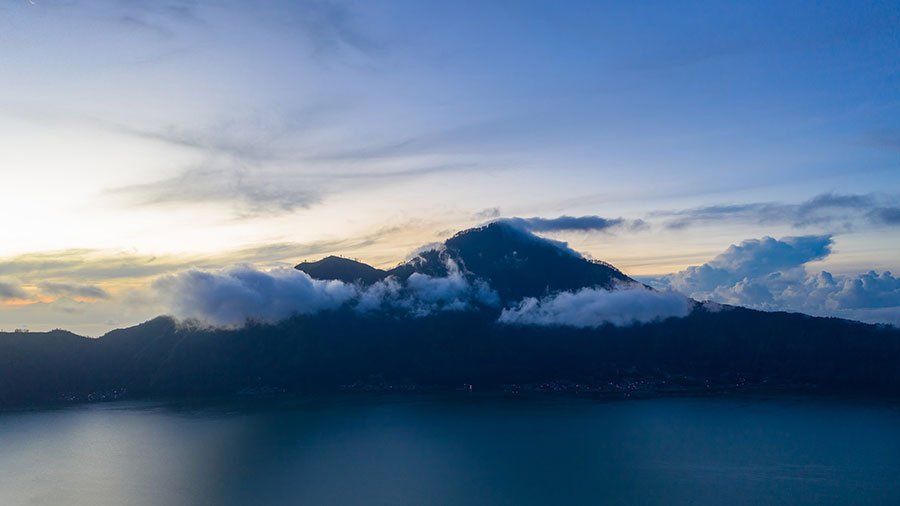 Mount Batur, Bali, Indonesia Mount Batur volcano and caldera lake, Bali