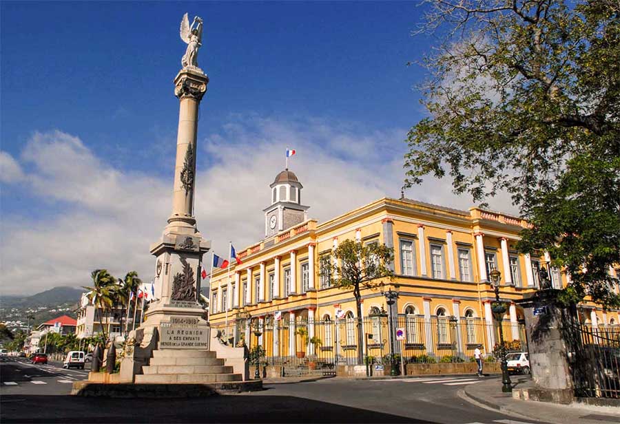 The capital of Réunion Island, a French department in the Indian Ocean, is Saint-Denis. It is well-known for its Creole-style houses, which represent the city's colonial origins.