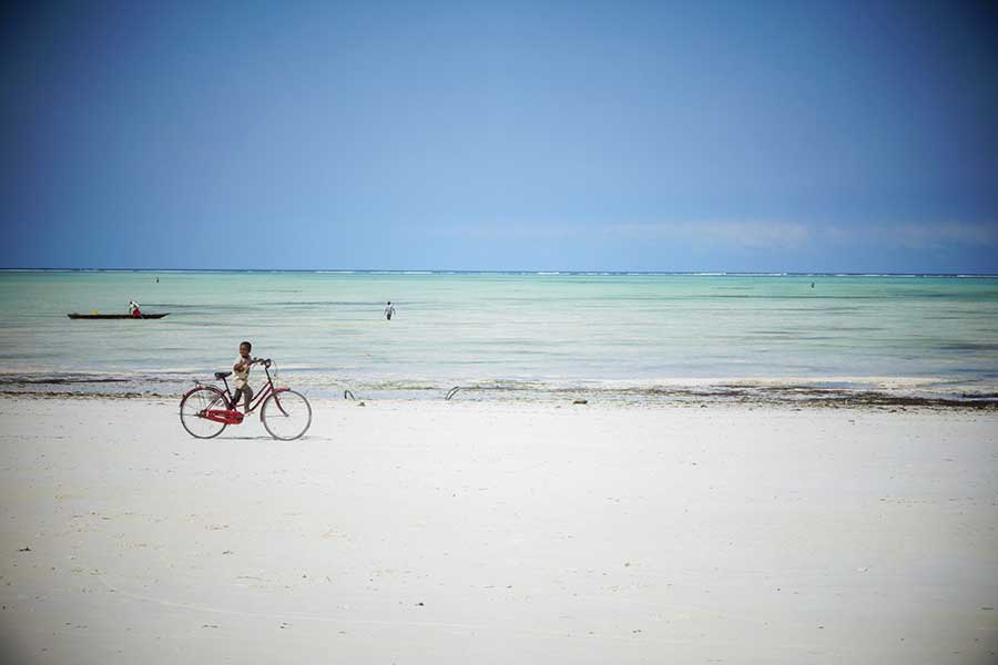 Jaje Beach, Zanzibar Paje is definitely my favorite spot, which I really enjoyed while on a Quintrip Zanzibar special deals. It's not just a kitesurfer's paradise with some of the most gorgeous and flat water to kite in, but it's also kept a laid-back atmosphere that other spots in Zanzibar can't match.
