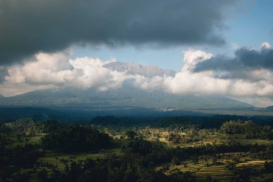 Mount Agung, Bali Mount Agung, Bali's highest and most active volcano