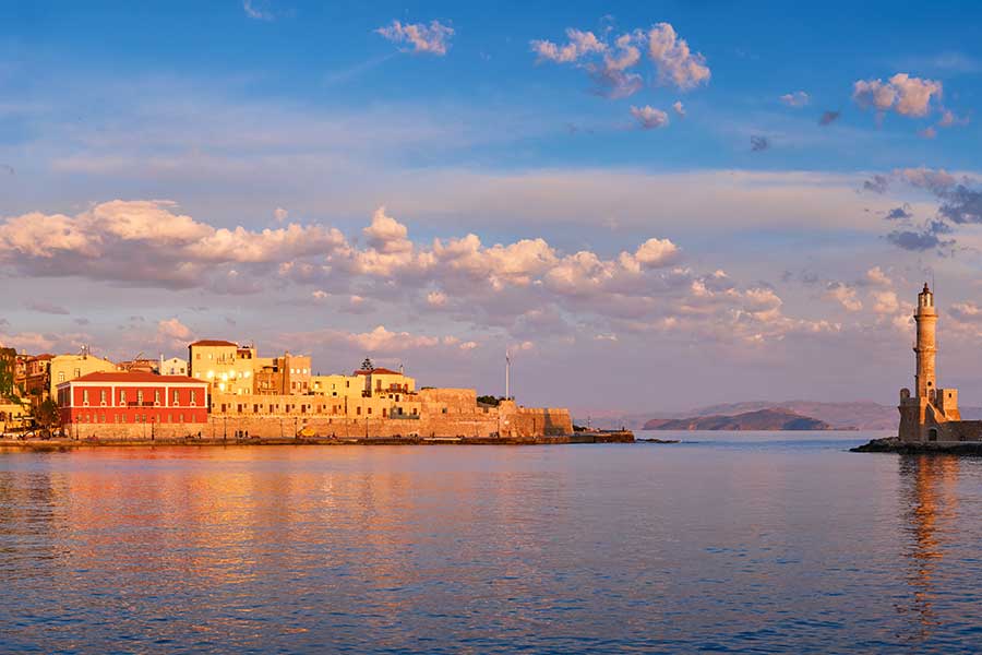 Crete is Greece's biggest island and the sixth largest in the Mediterranean Sea. Admire the ruins of dazzling civilizations, visit gorgeous beaches, stunning mountainscapes, lush valleys, and steep canyons, and immerse yourself in the island's rich gourmet culture.