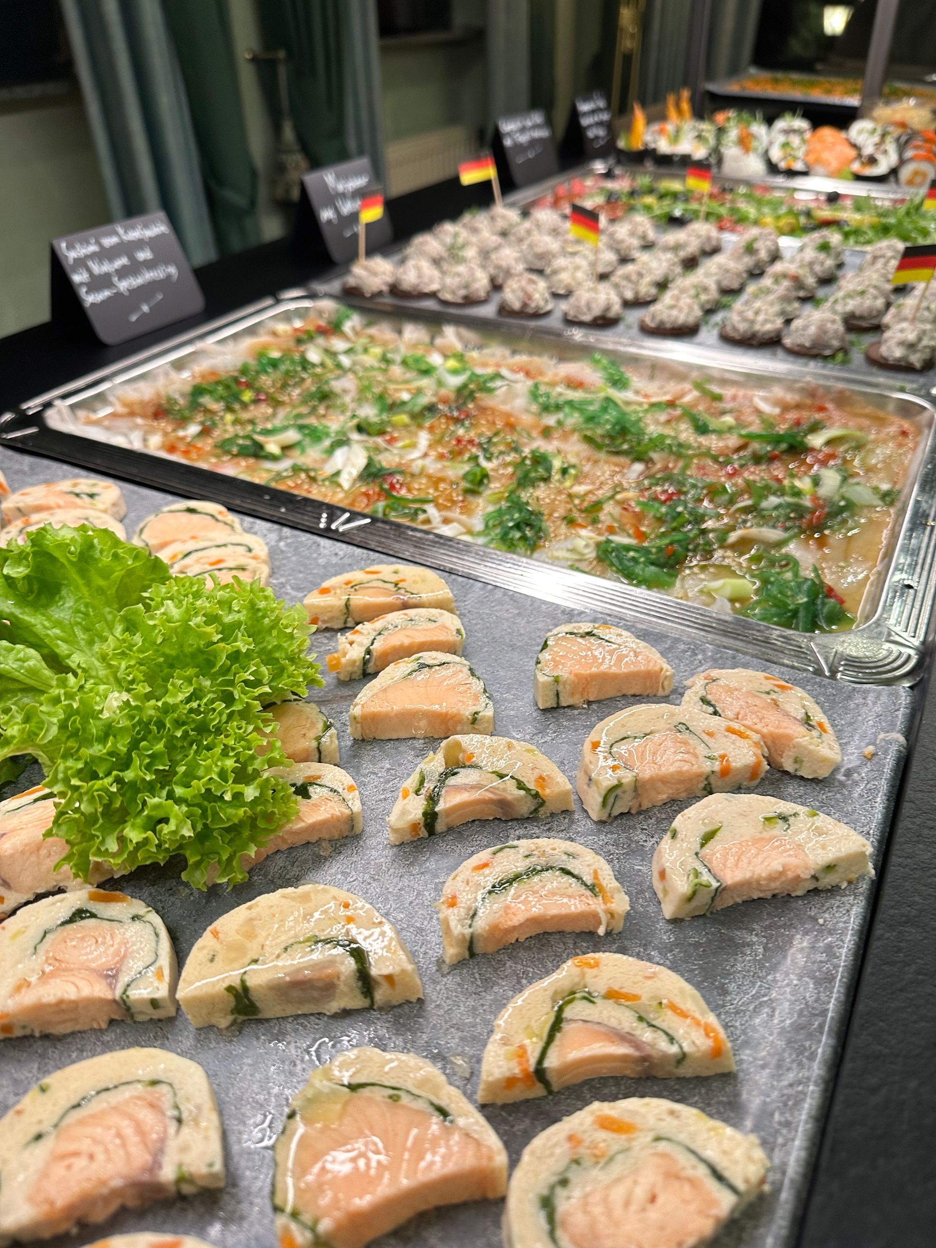 Abwechslungsreiches Abendbuffet im Ringhotel Siegfriedbrunnen