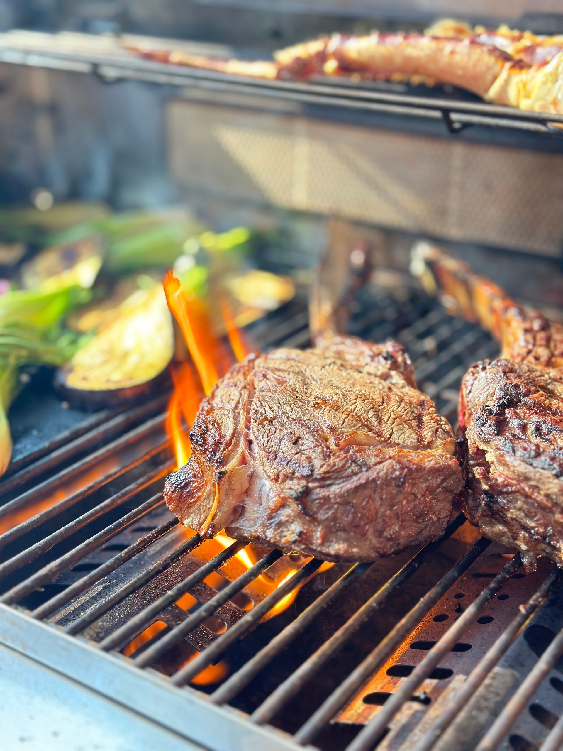 Steak auf dem Grill