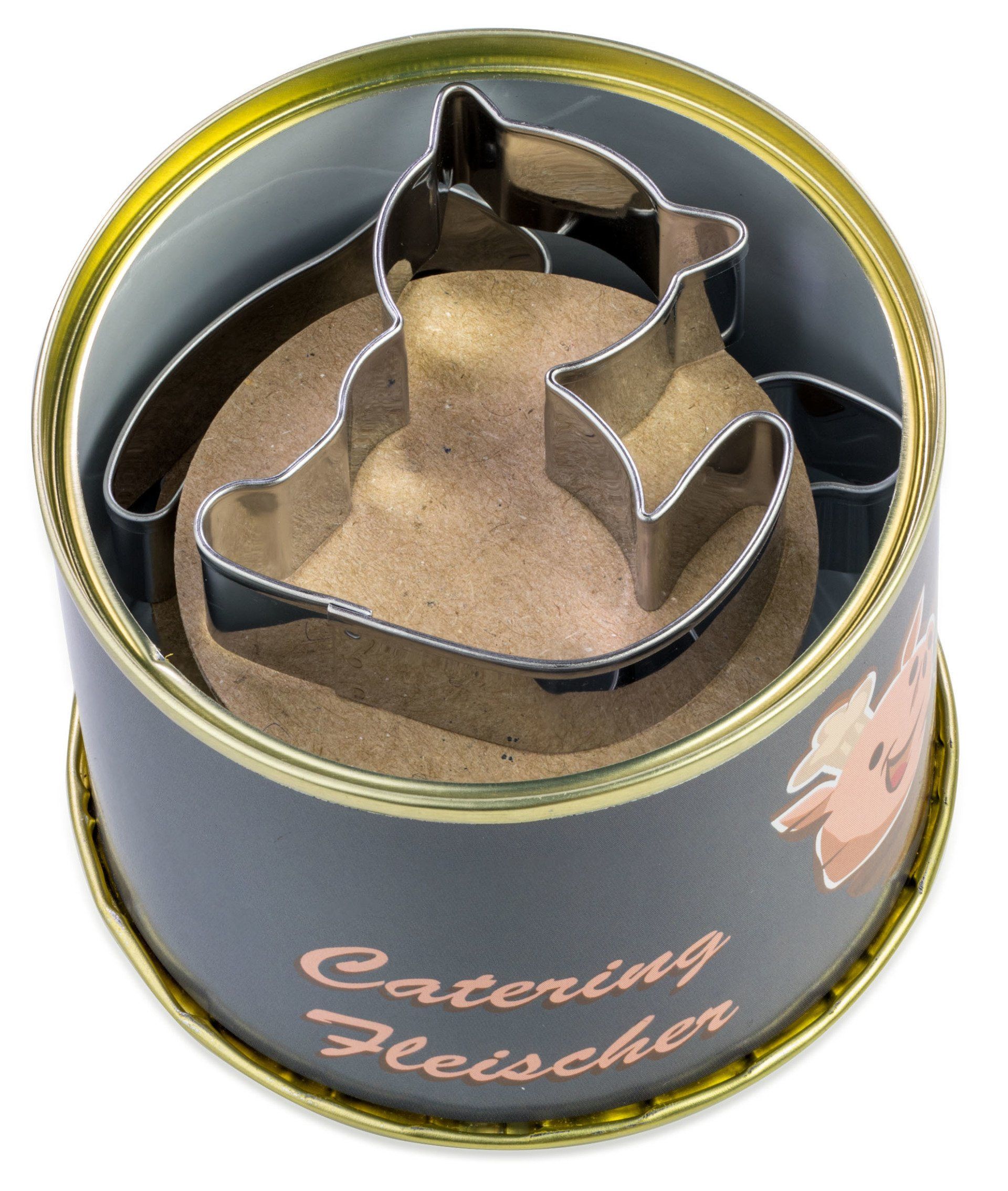 Moule à gâteaux en boite de conserve