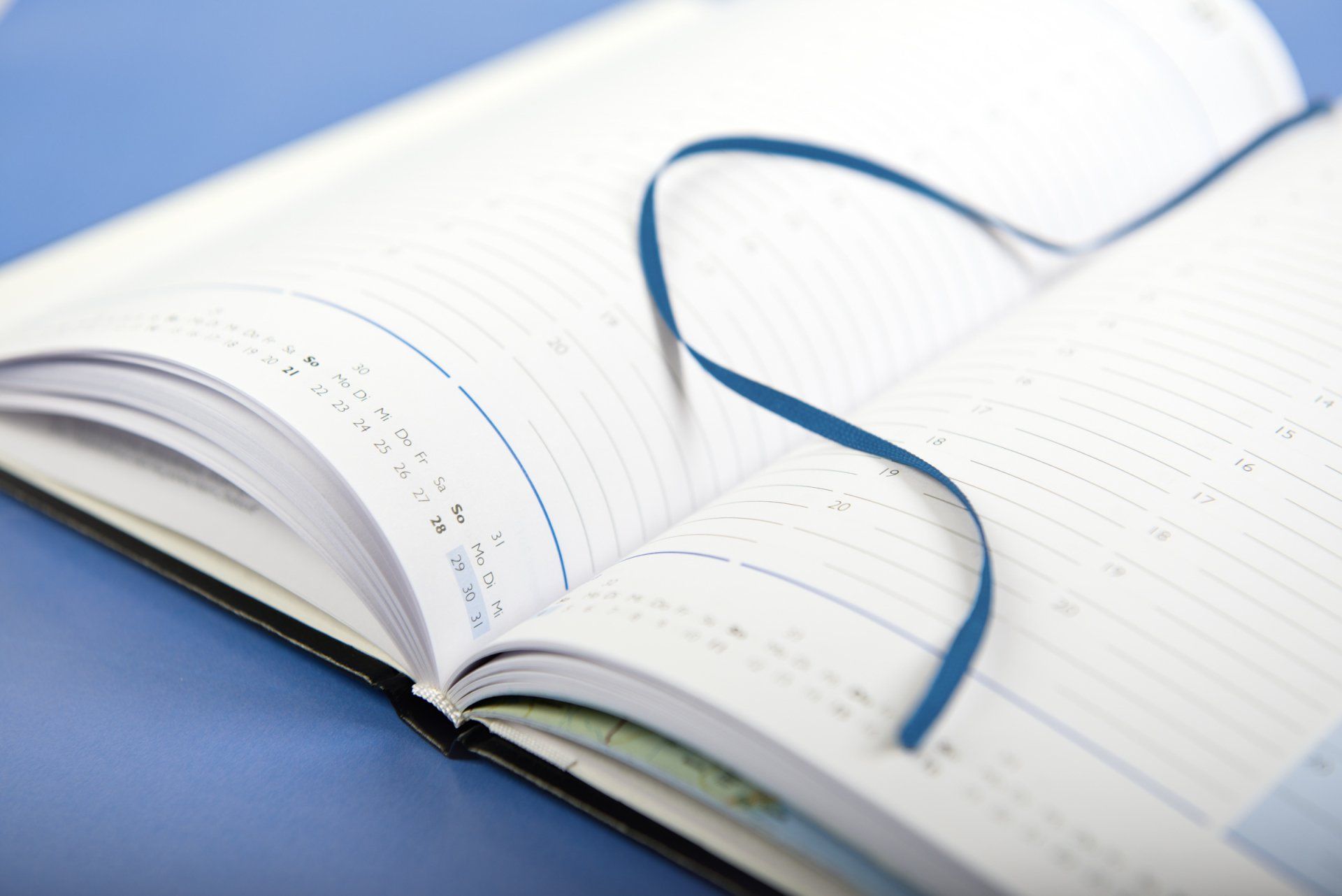 Agendas semainiers de bureau