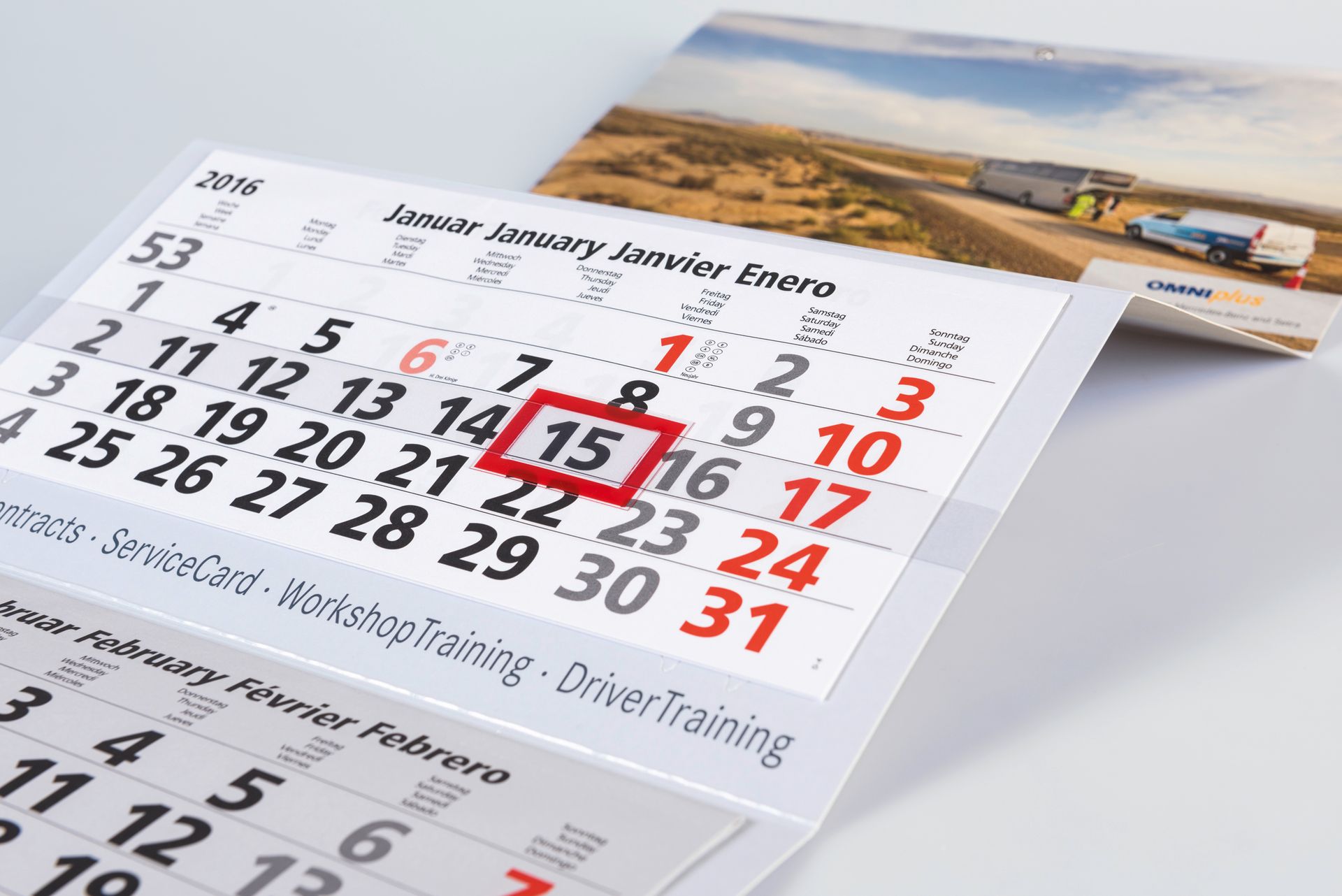 Calendriers 2025