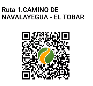Código QR QR Ruta 1. Camino de Navalayegua - El Tobar