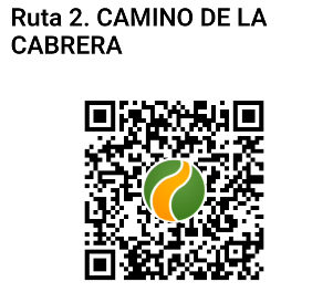 Código QR QR Ruta 2. Camino de la cabrera. Santa María de la Alameda