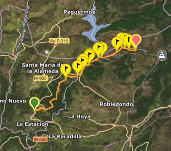 Ruta 1. Camino de Navalayegua - El Tobar Ruta 1. Camino de Navalayegua - El Tobar