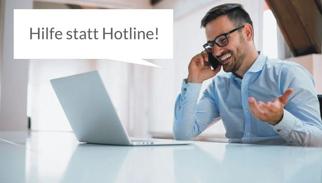 Unser Motto: Hilfe statt Hotline! Kompetenter IT Service