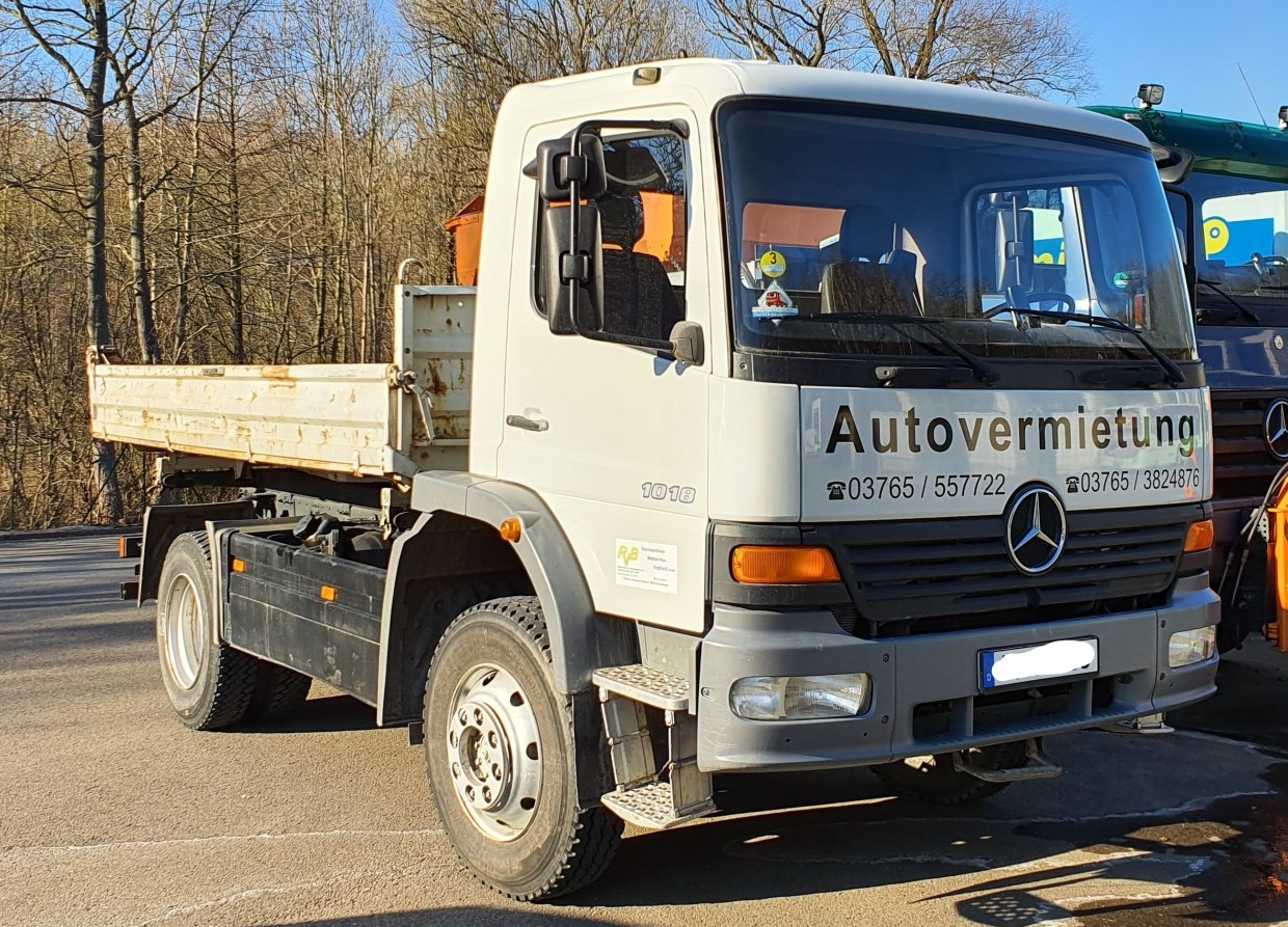 MB Atego 1018 4x4 Kipper