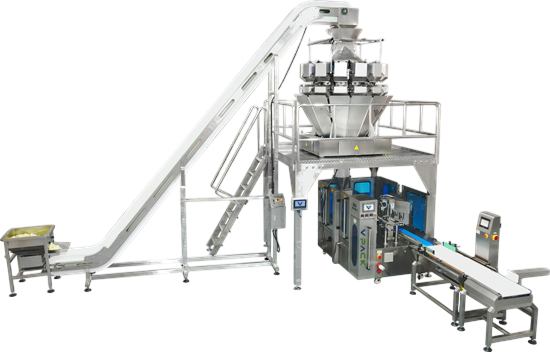 Envasadora doy pack rotativa