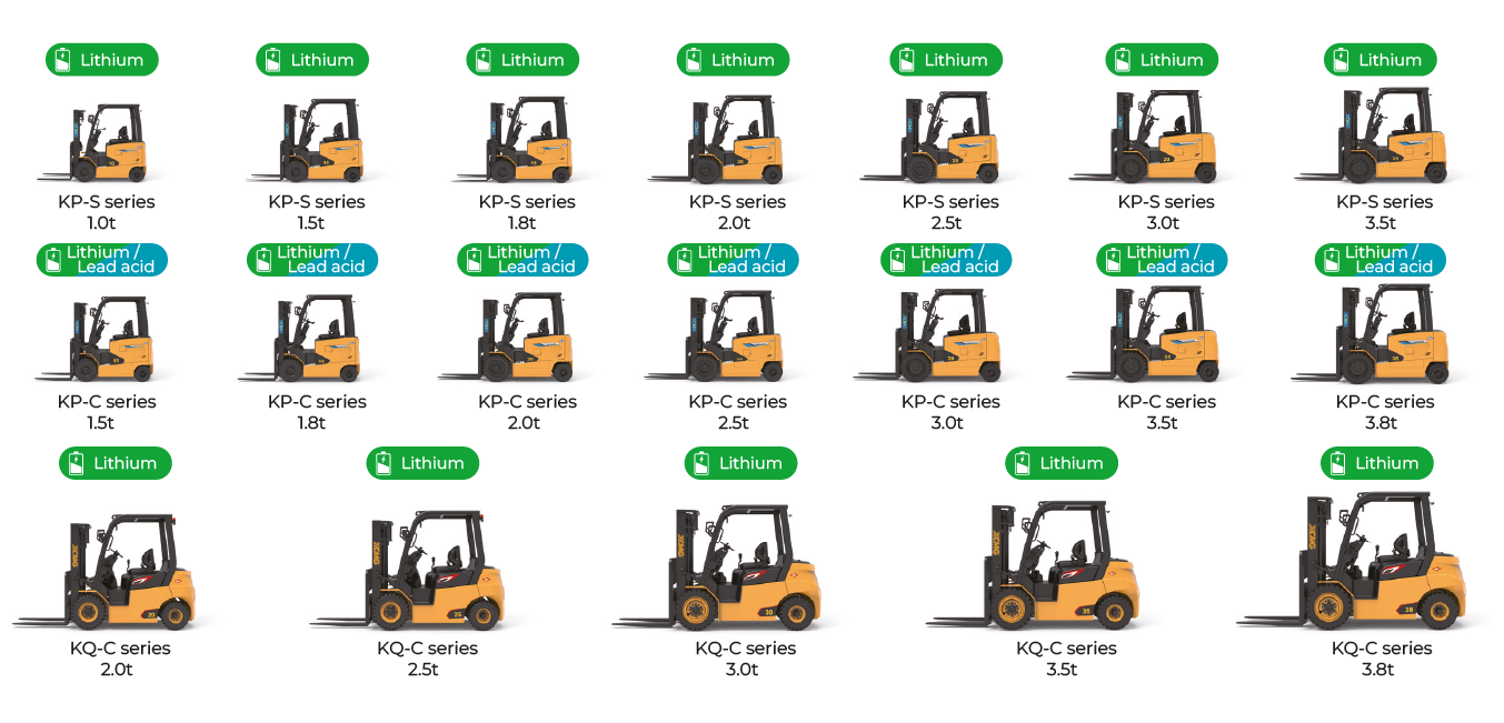 Carretillas eléctricas 1 asiento España Portugal C&MM Cranes and much more - XCMG
