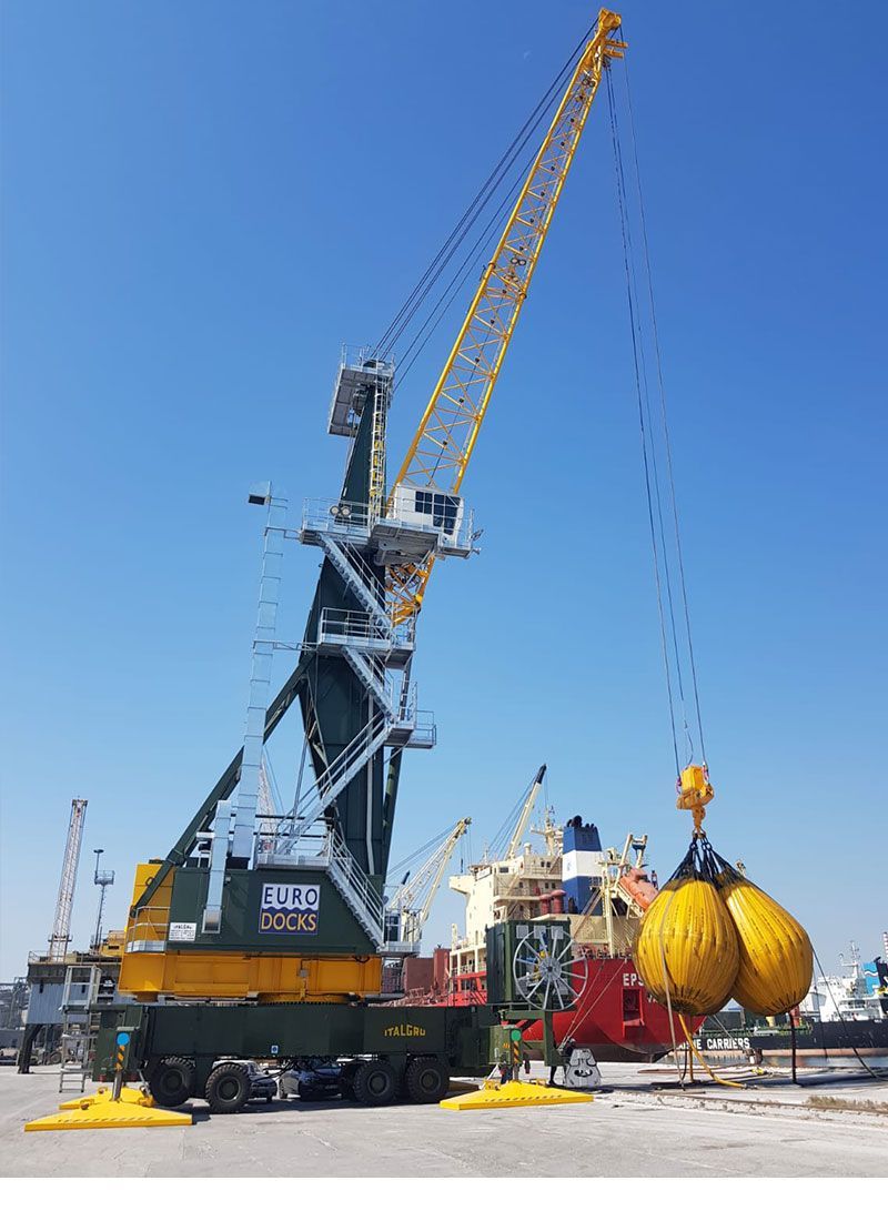 IMHC 1580 E grúa eléctrica España Portugal C&MM Cranes and much more - italgru