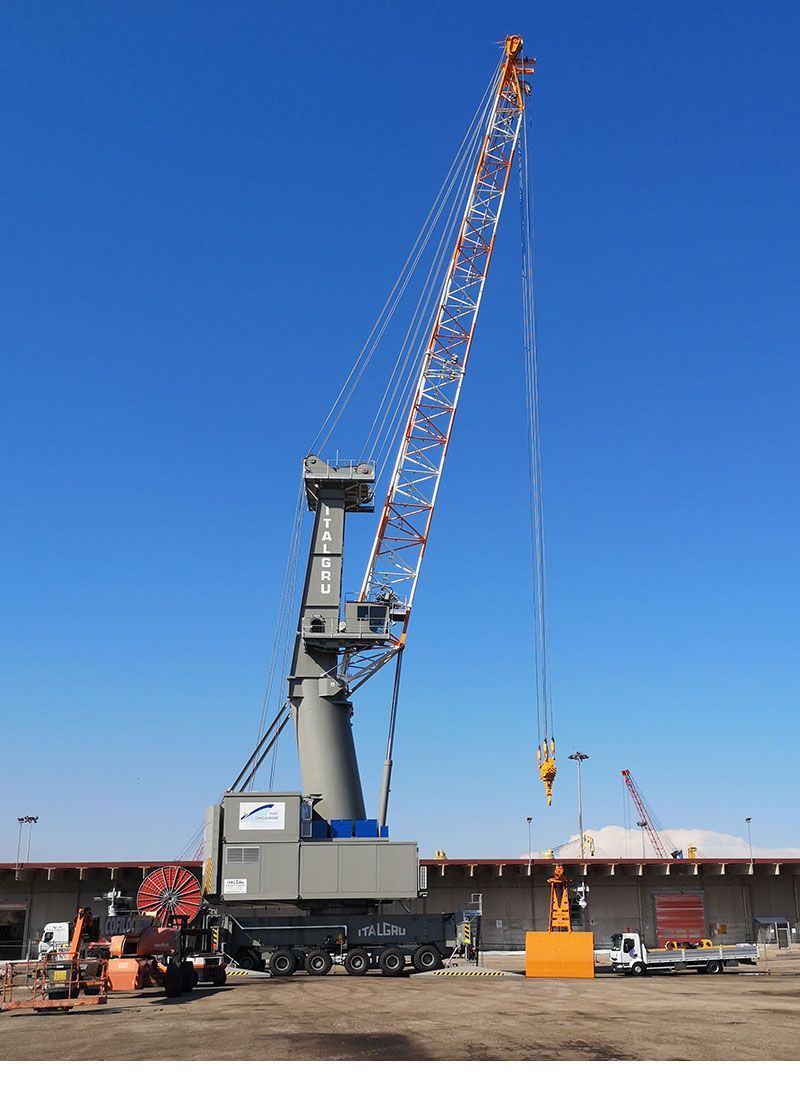 Grúa eléctrica España Portugal C&MM Cranes and much more - italgru