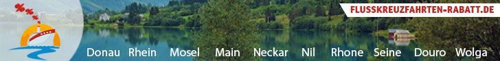 Flusskreuzfahrten Rabatte - preiswerte Flussreisen