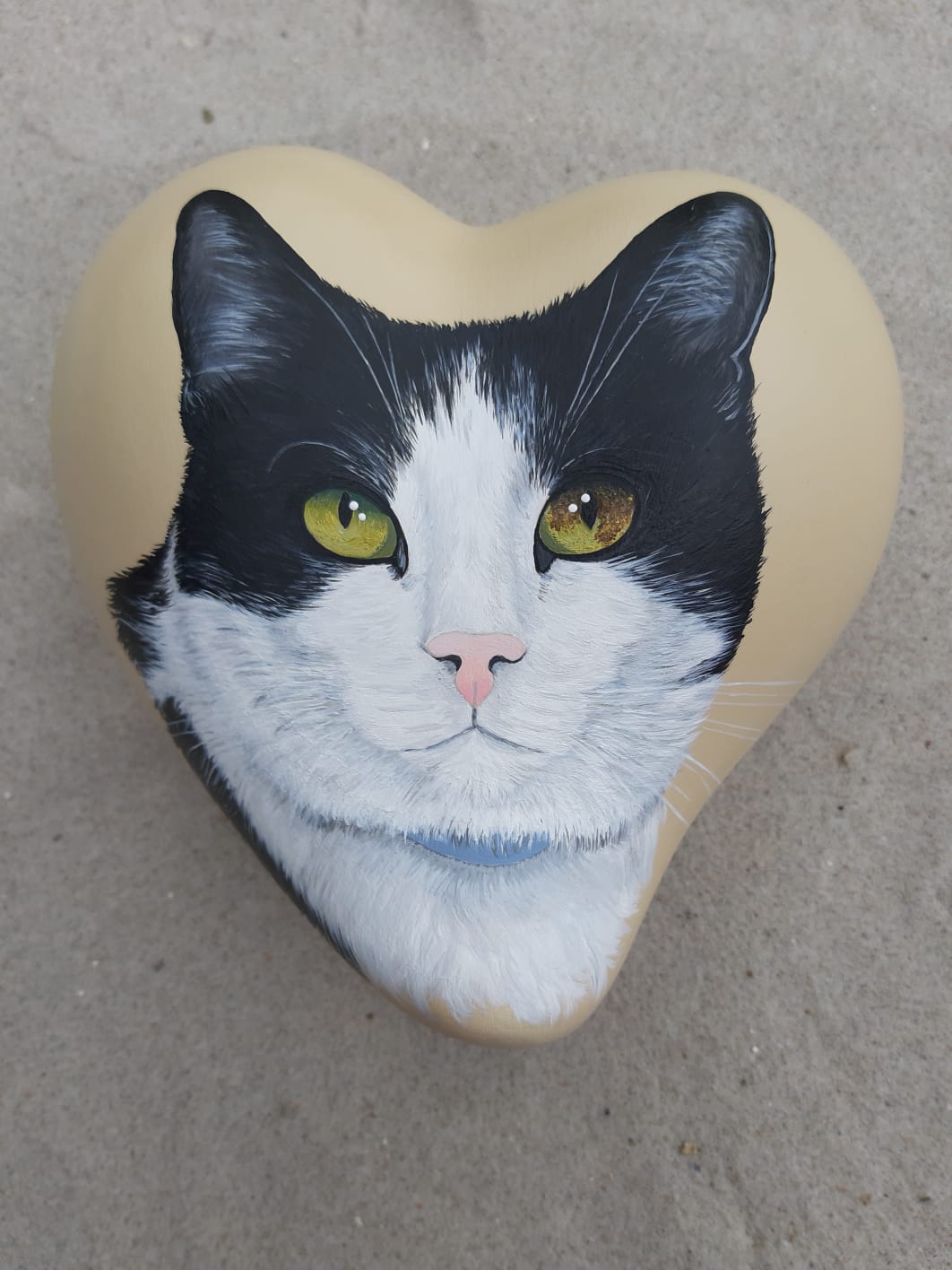 Blümchen in weiß und blau mit grün