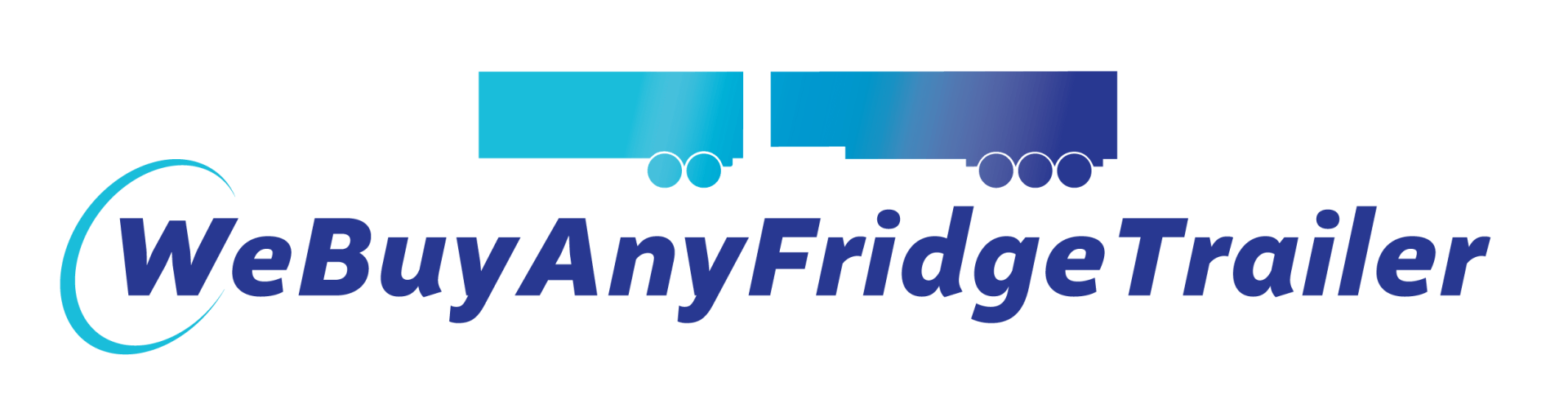 We Buy Any Fridge Trailer Logo
