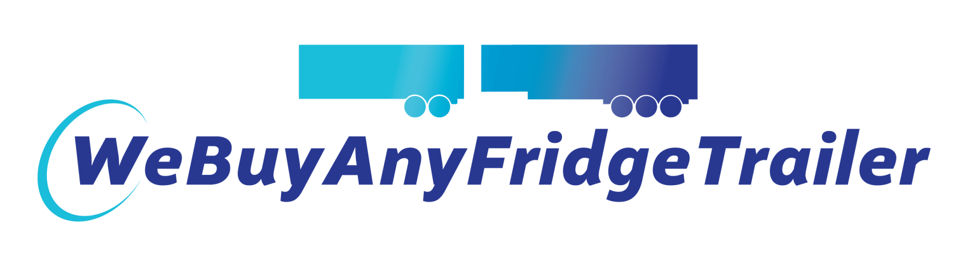We Buy Any Fridge Trailer logo