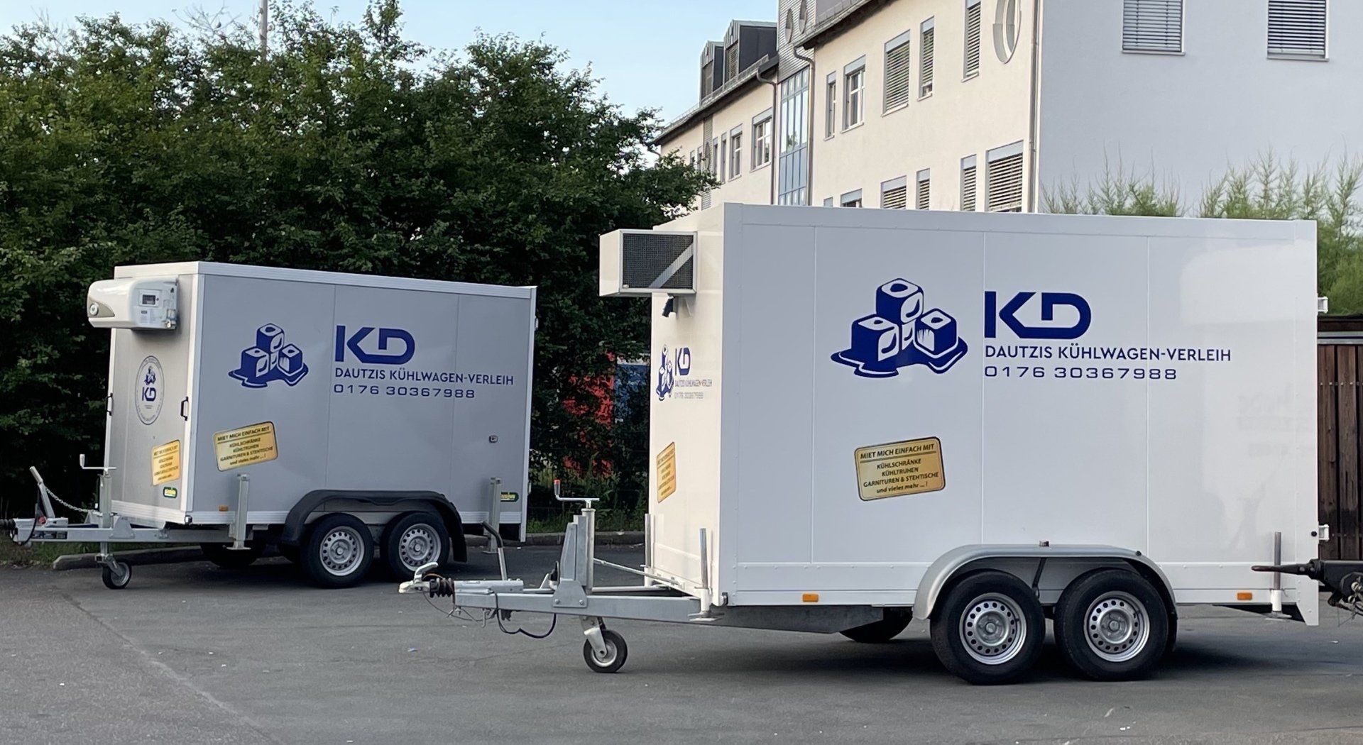 KD - Dautzis Kühlwagenverleih Erlangen: Mobiler Kühlanhänger für Ihr Fest, für Privat & Firma KD - Dautzis Kühlwagenverleih Erlangen: Mobiler Kühlanhänger für Ihr Fest, für Privat & Firma