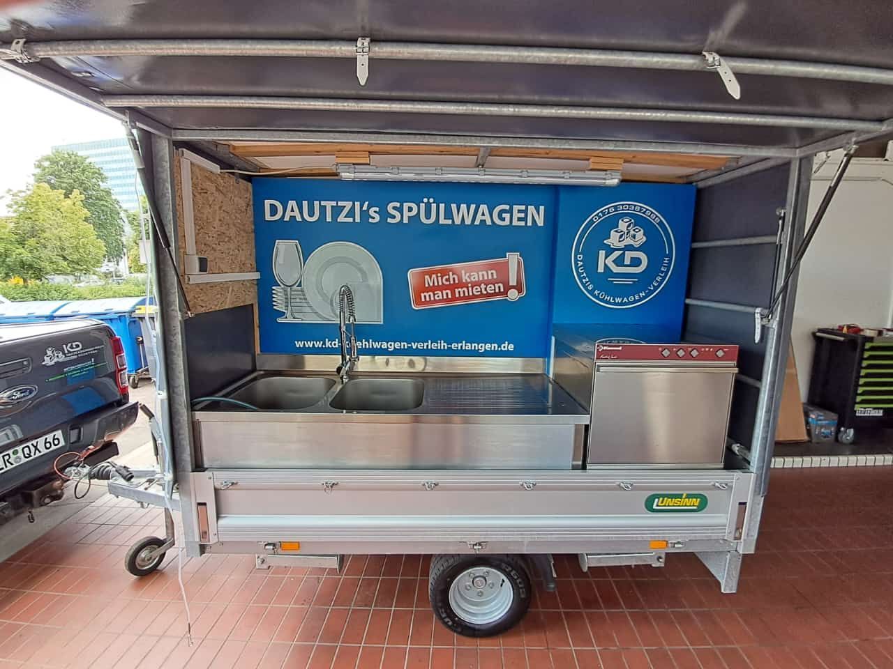 Erlangen: Mobiles Spülen von Gläsern und Krügen KD - Dautzis Kühlwagenverleih Erlangen: Mobiles Spülen von Gläsern und Krügen