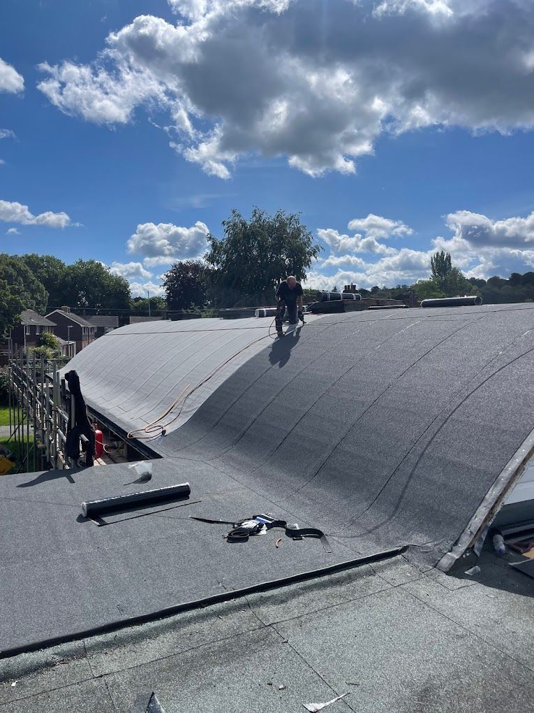 New roof installation Salisbury residential property