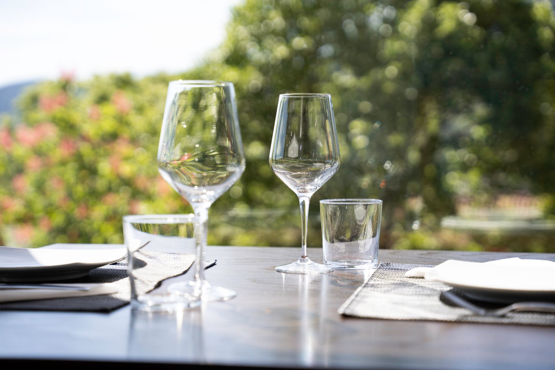 Restaurante con vistas panorámicas a la Sierra de Guadarrama