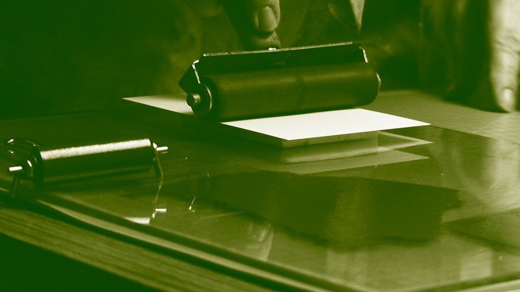 photo colorée rouleau d'impression