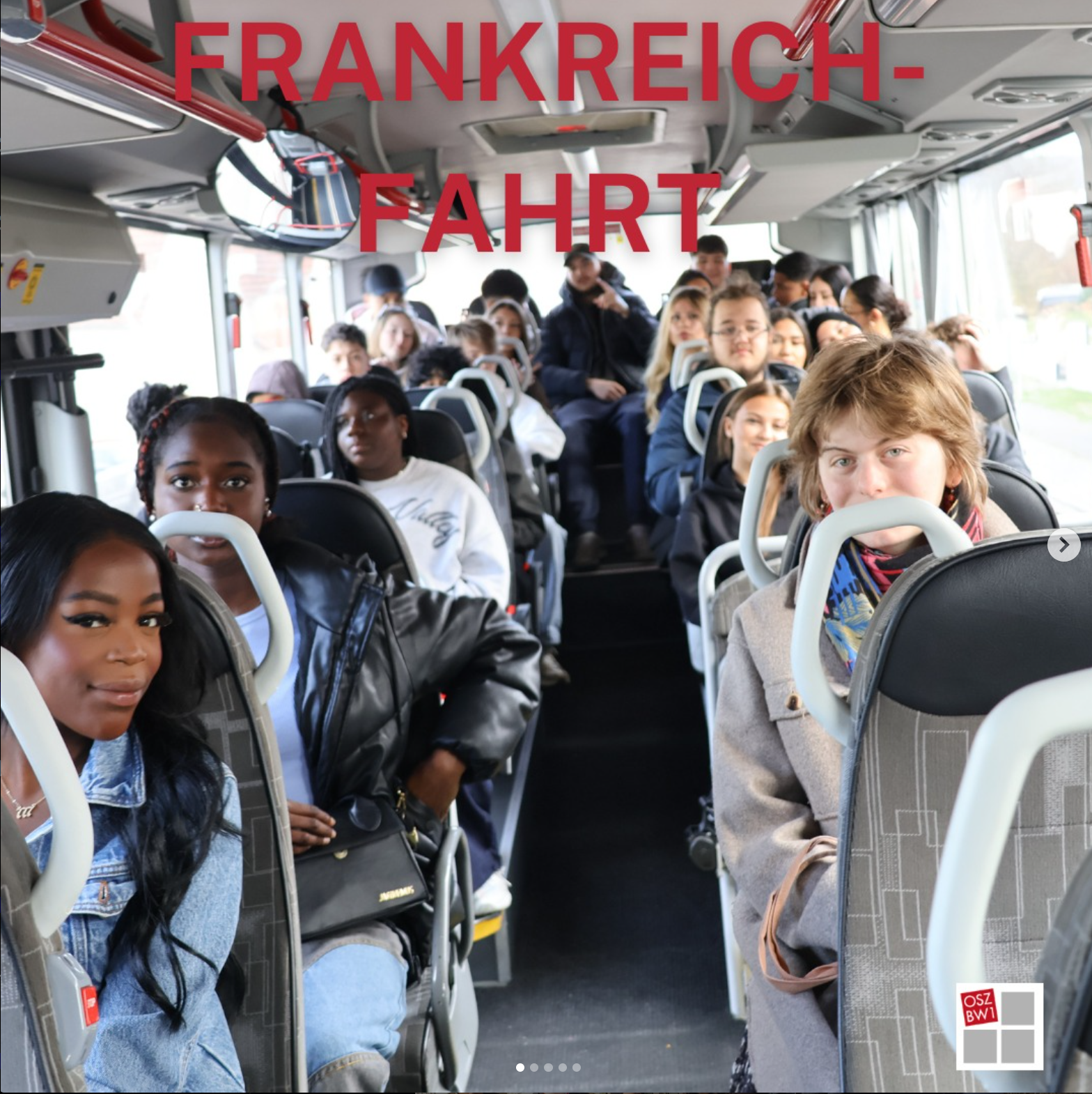 Deutsch-französische SchülerInnenbegegnung mit dem OSZ Bürowirtschaft 1.