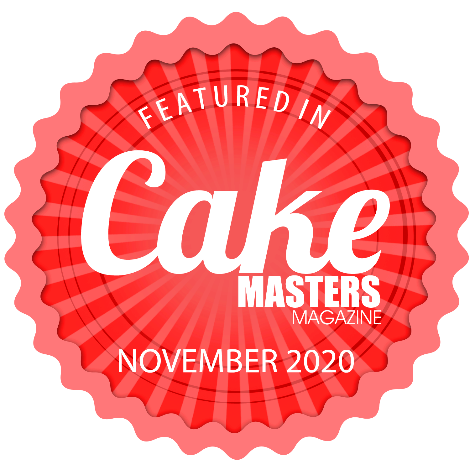 Cake Halliday featured in Cake Masters Magazine