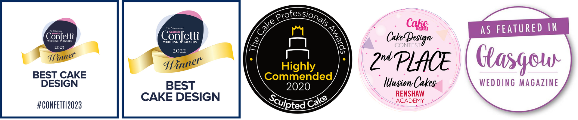 Cake Halliday Badges
