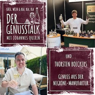 Link zum Podcast Genuss_Talk_Podcast_Johannes_Quirin_mit_Thorsten_Boeckers_Negroni_Manufaktur