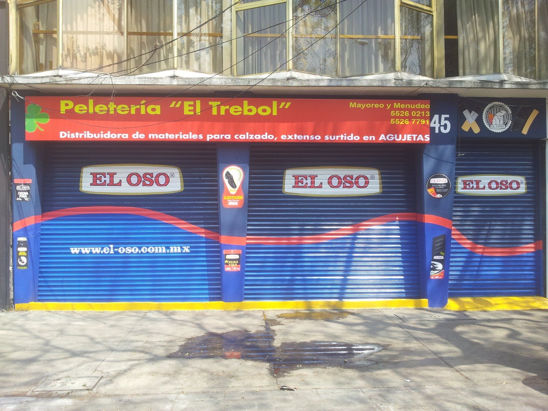 Rotulos a mano de Cortinas Metálicas