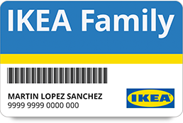 Tarjeta IKEA Family