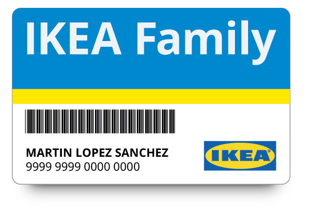 Tarjeta IKEA Family