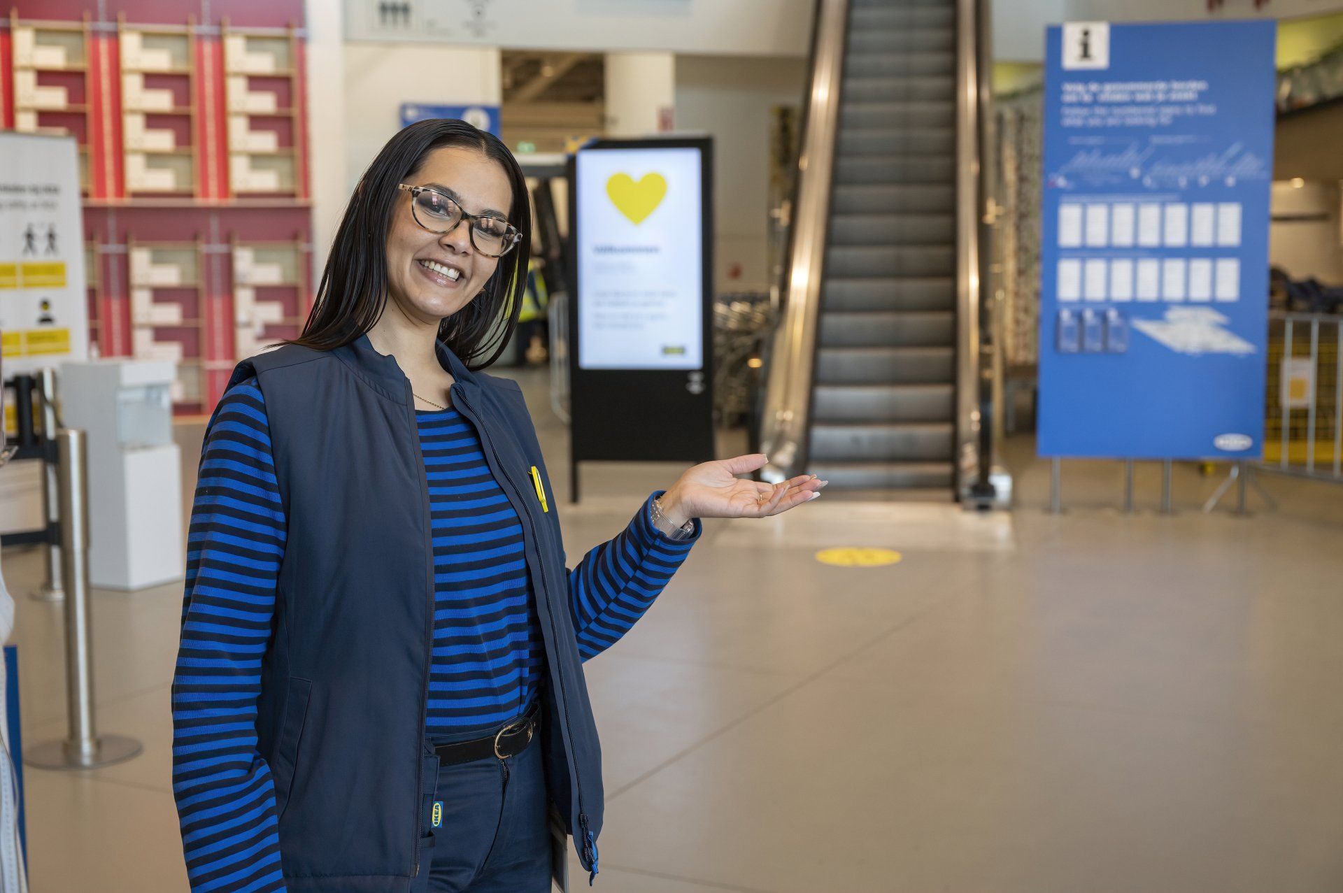 foto de colaboradora de ikea