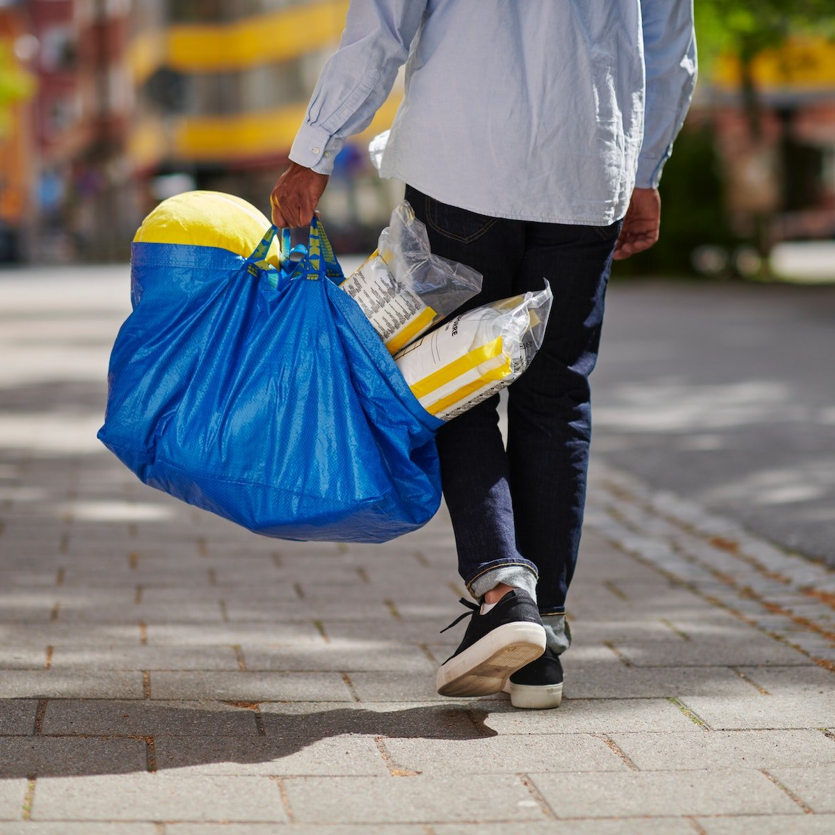foto de una bolsa de ikea