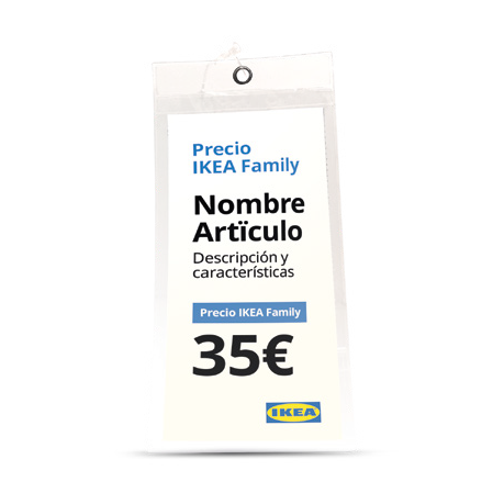 etiqueta de artículo